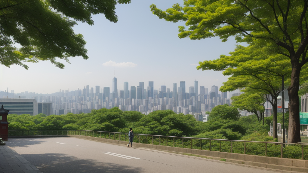 서울시청 주변 정동길과 덕수궁의 고즈넉한 정경