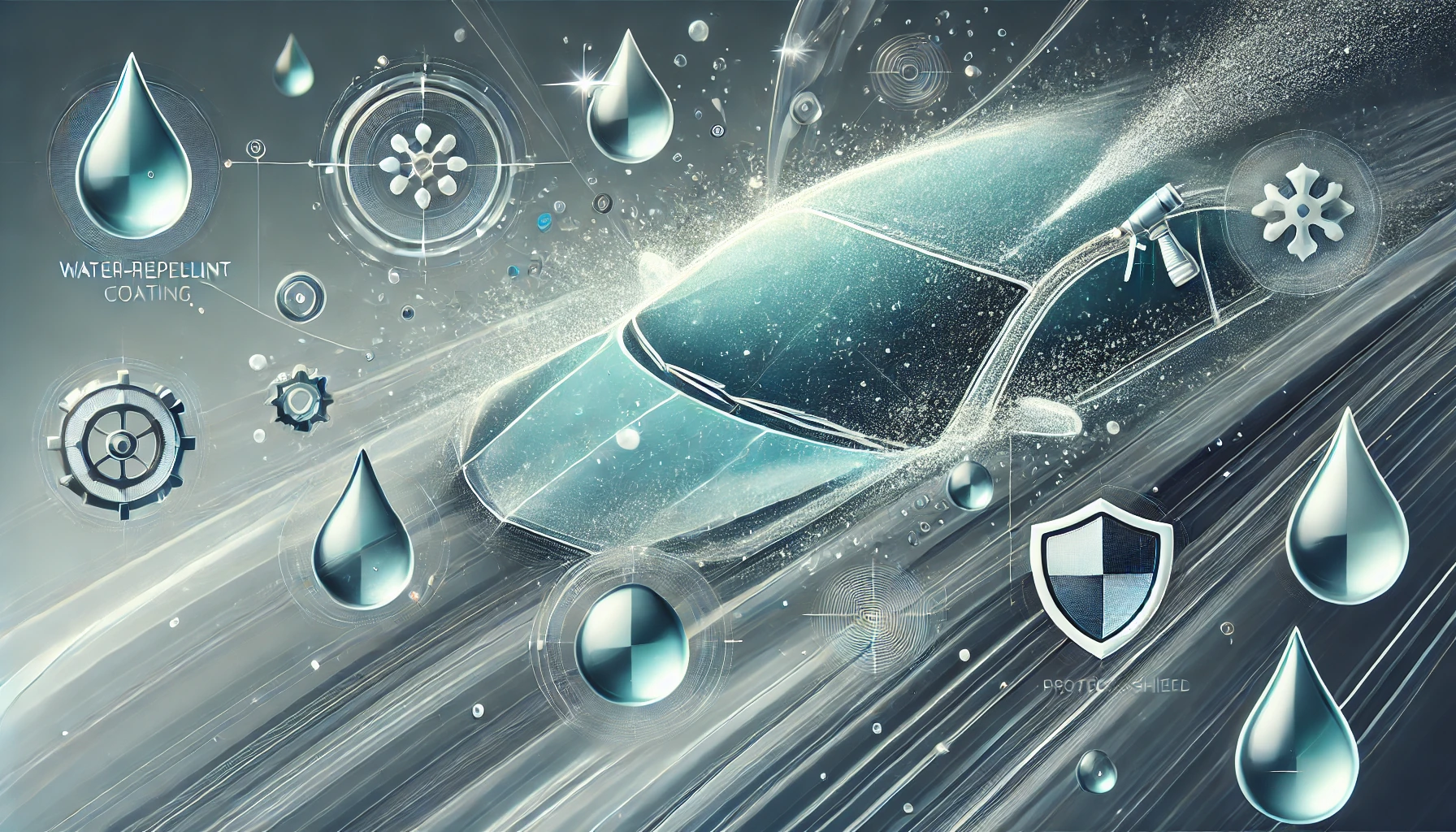 자동차 유리 발수 코팅 방법, 빗길 운전이 편해지는 꿀팁