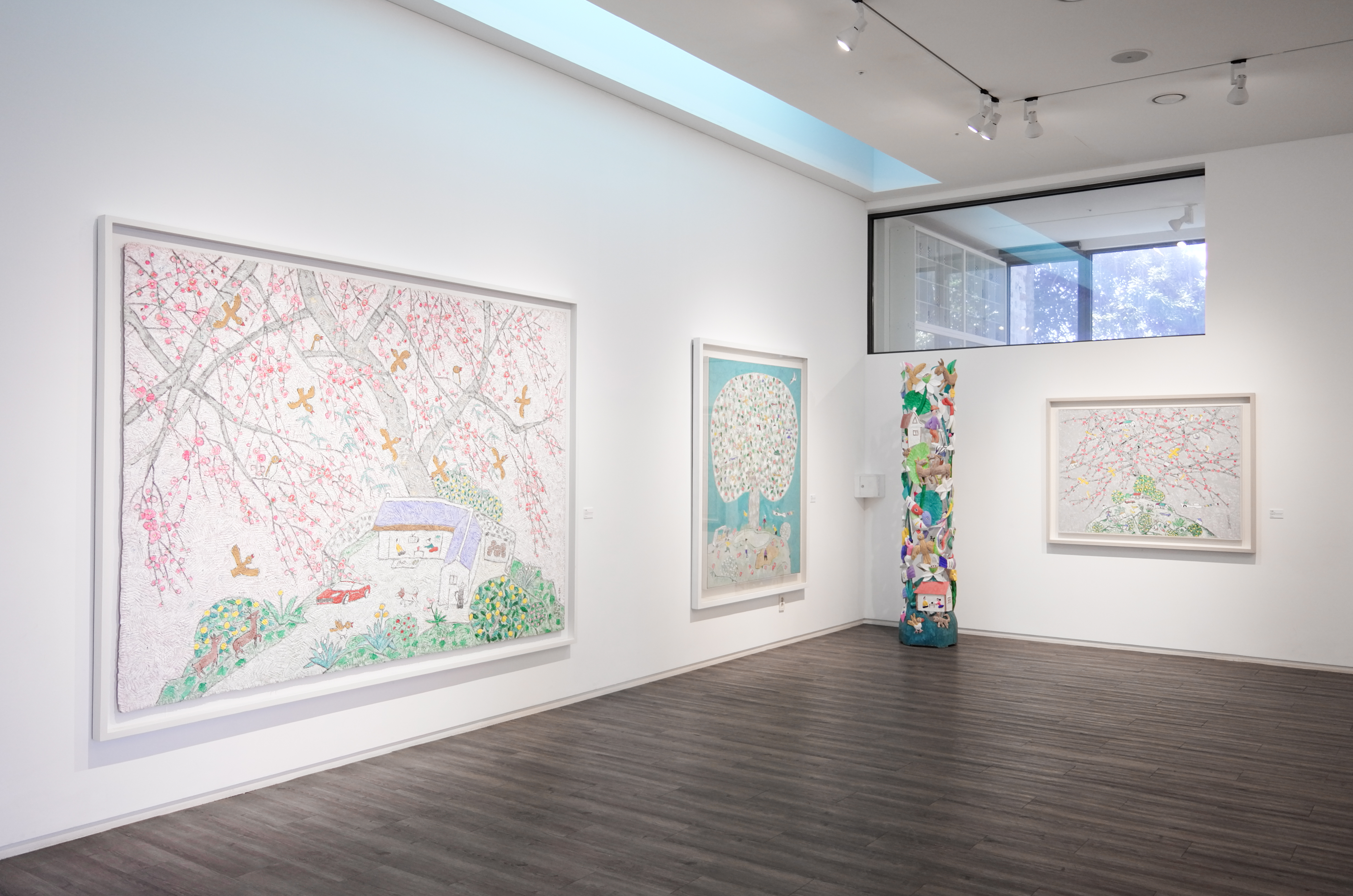 왈종미술관 내부 전시실