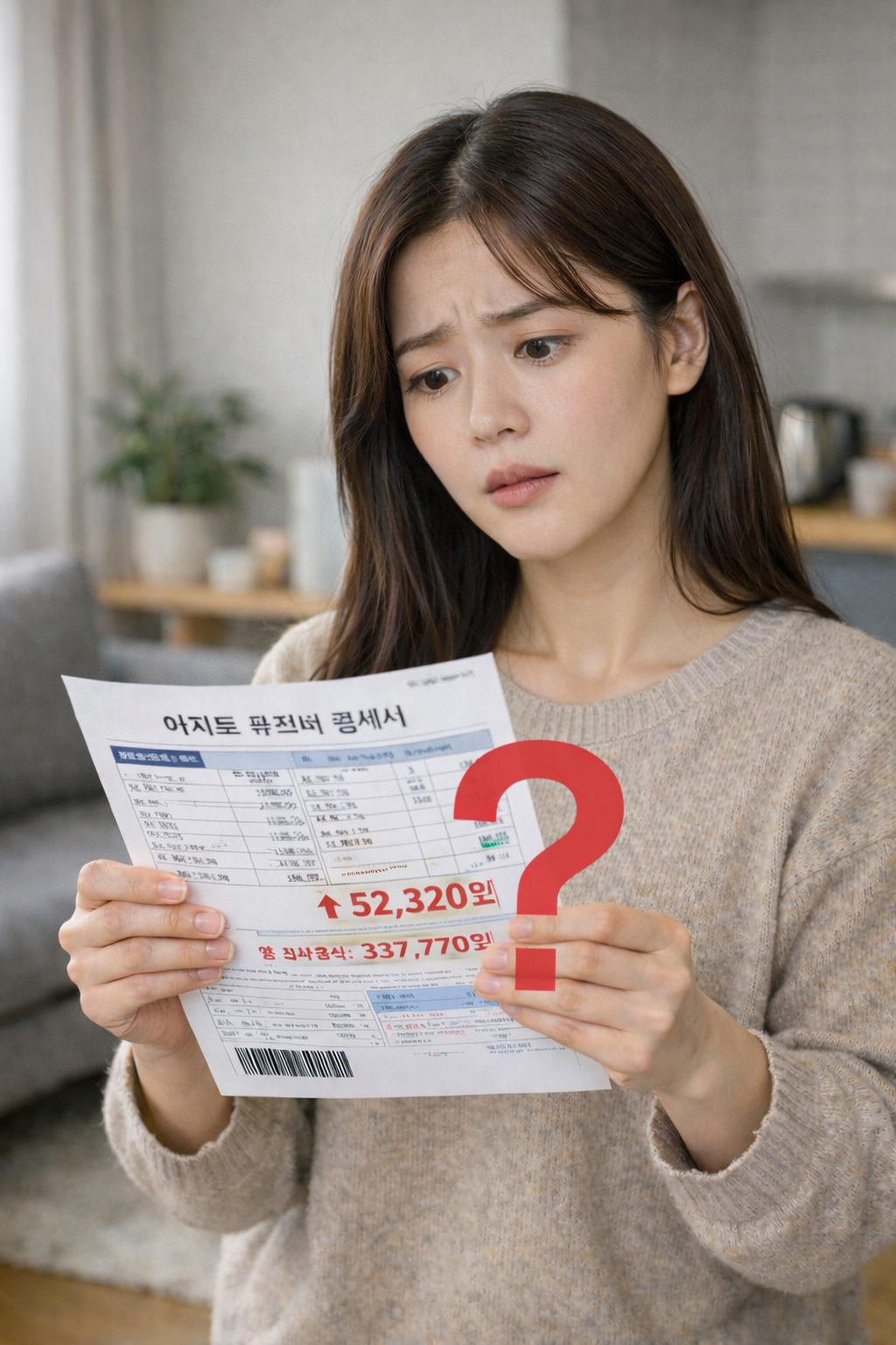 관리비가 궁금해서 관리사무소에 직접 문의해봤다