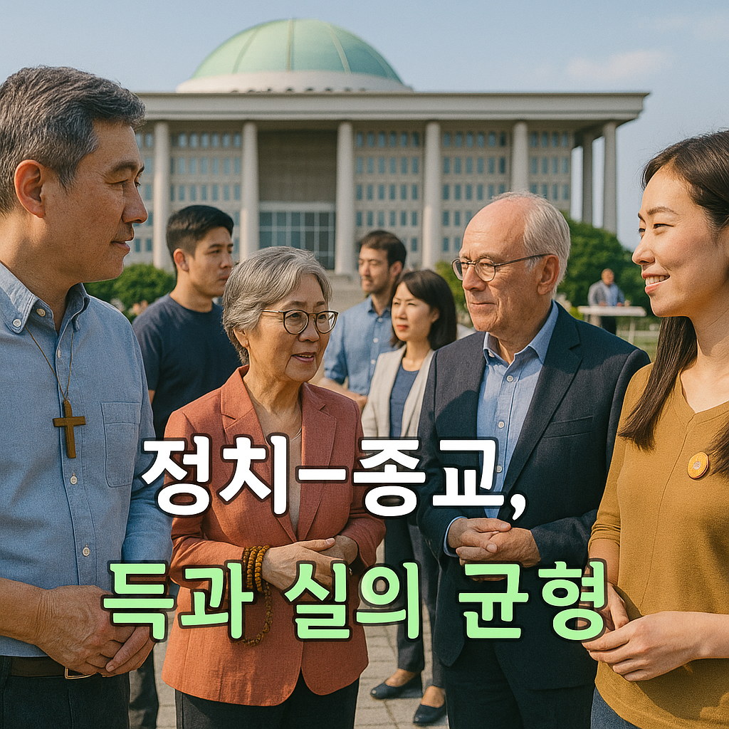 정치와 종교의 균형에 대한 토론