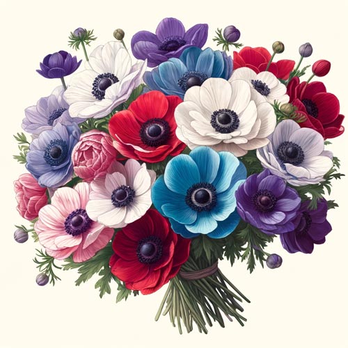 아네모네 (바람) 꽃 나오는 꿈