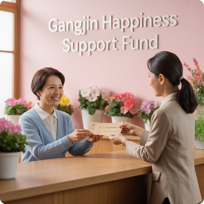 강진군 군민행복지원금 신청 이미지