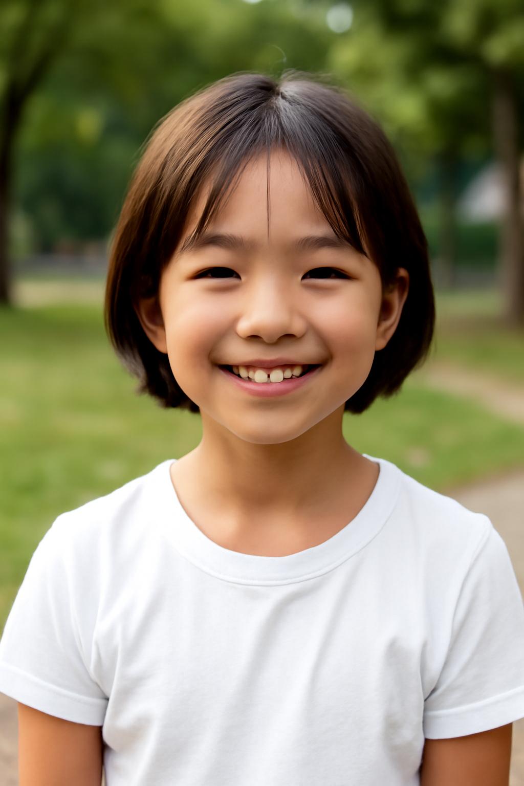 초등학생 짧은머리