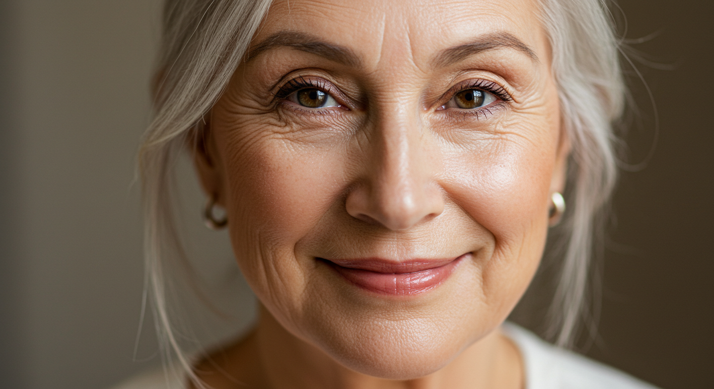 60대도 빛나는 피부! '보습'이 답이다