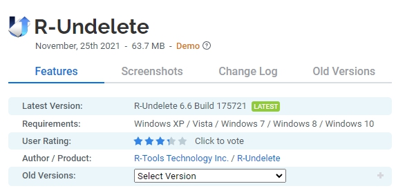 R-Undelete