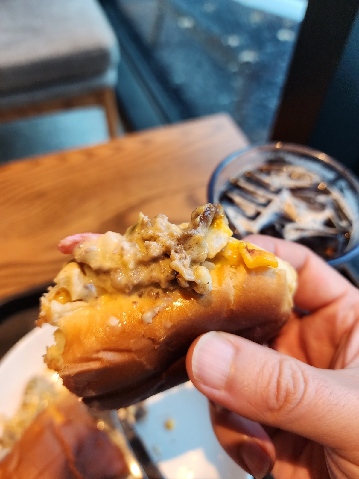 필리 치즈 샌드위치