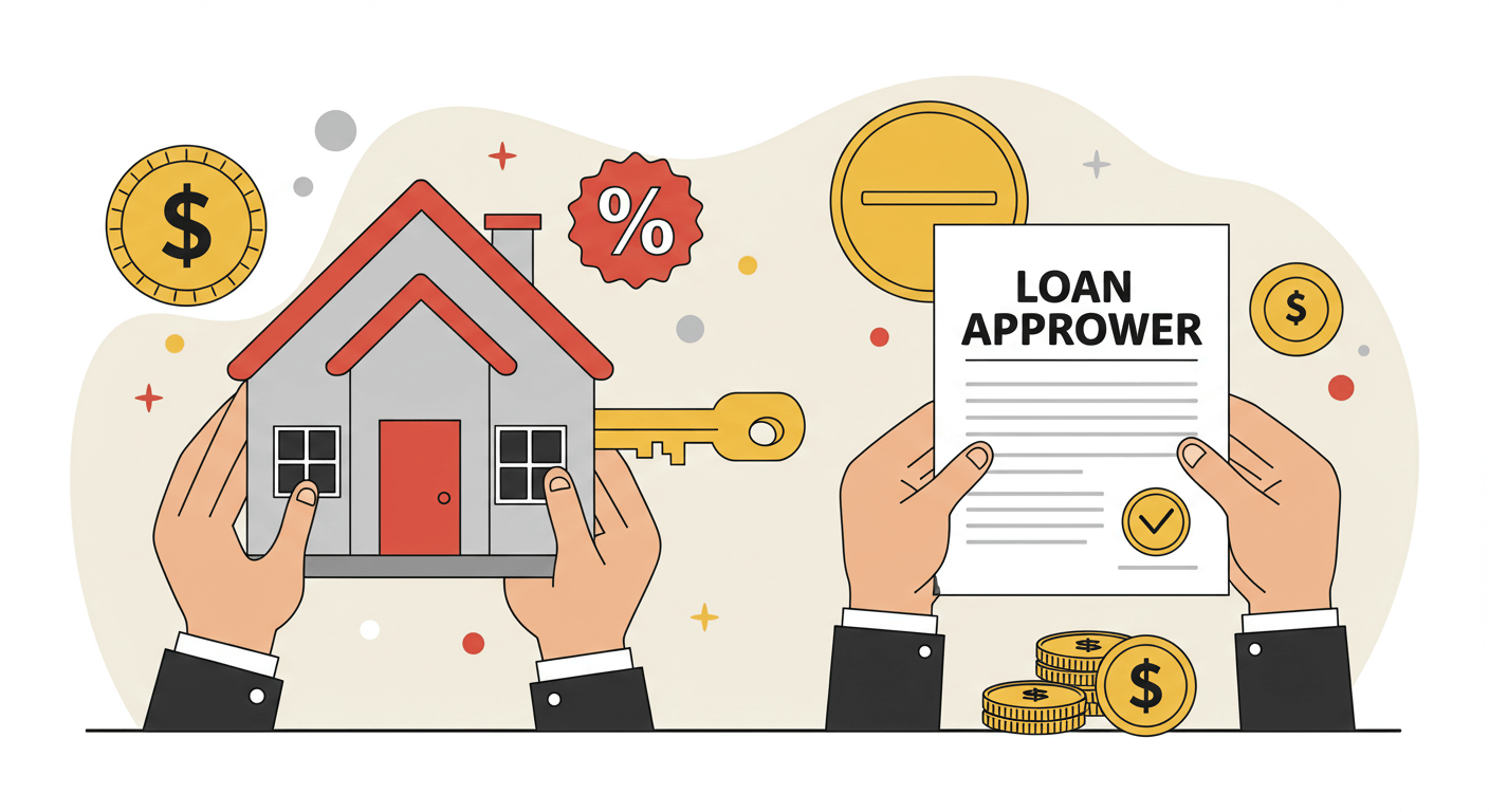 "무주택자 대출 조건 변화와 현실적 완화"에 대한 이미지입니다.