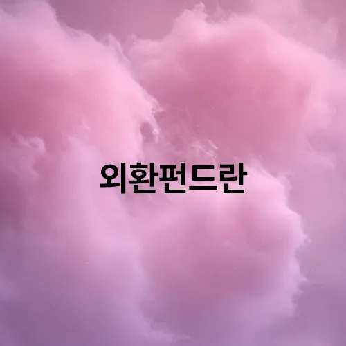 외환펀드란