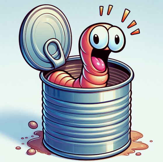 open up a can of worms