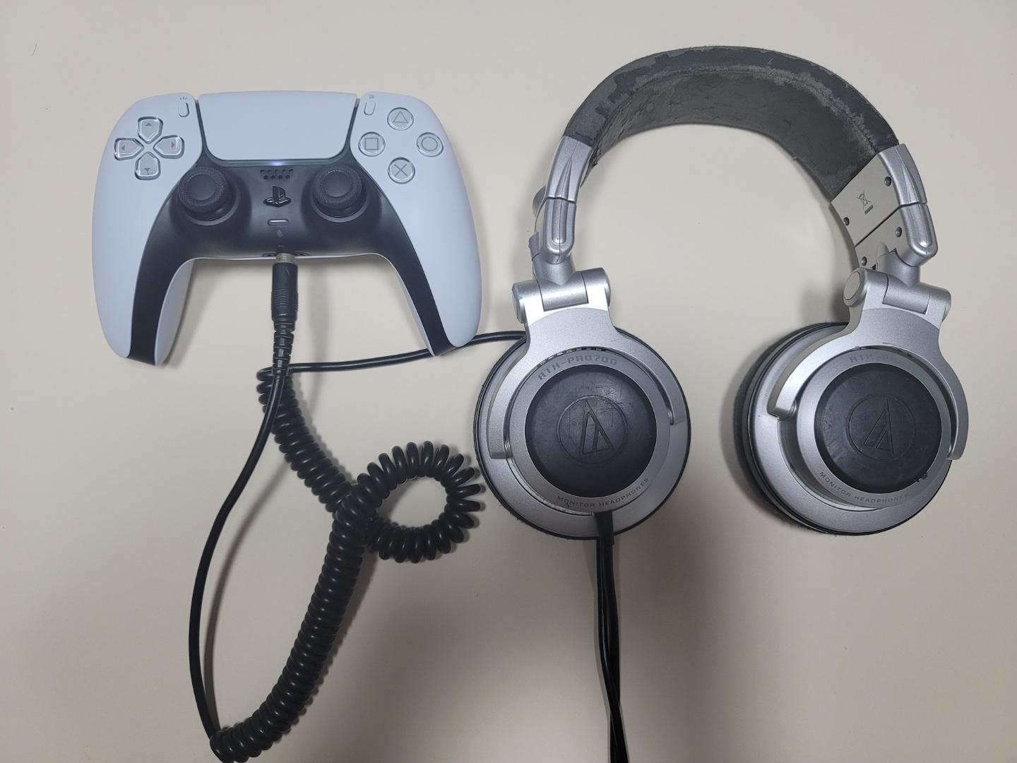 오디오 테크니카 ATH PRO700 듀얼 센스 연결