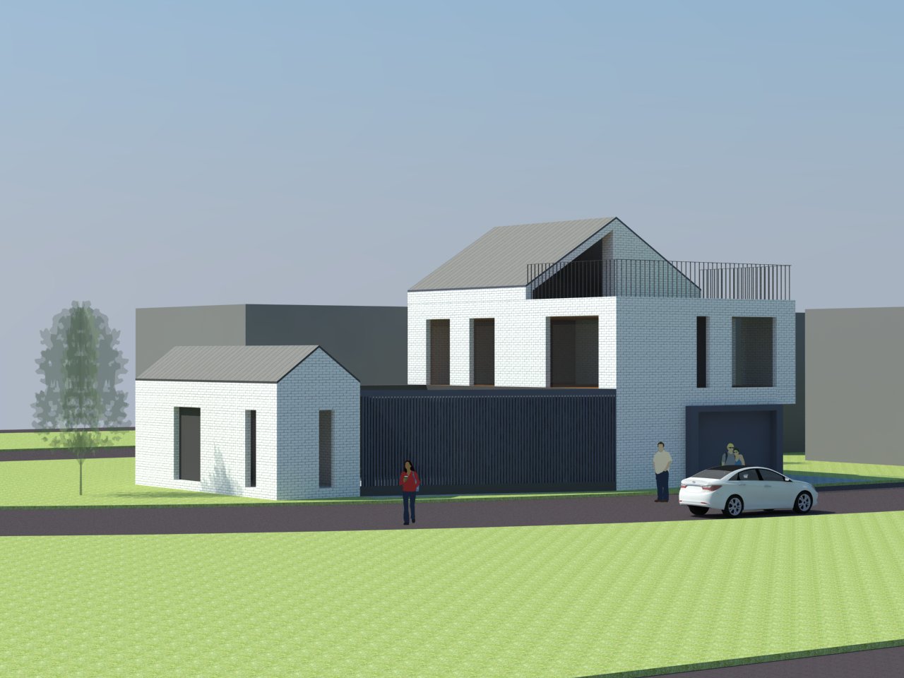 설계사무소에서 만들어준 우리 집 3D 도면의 모습