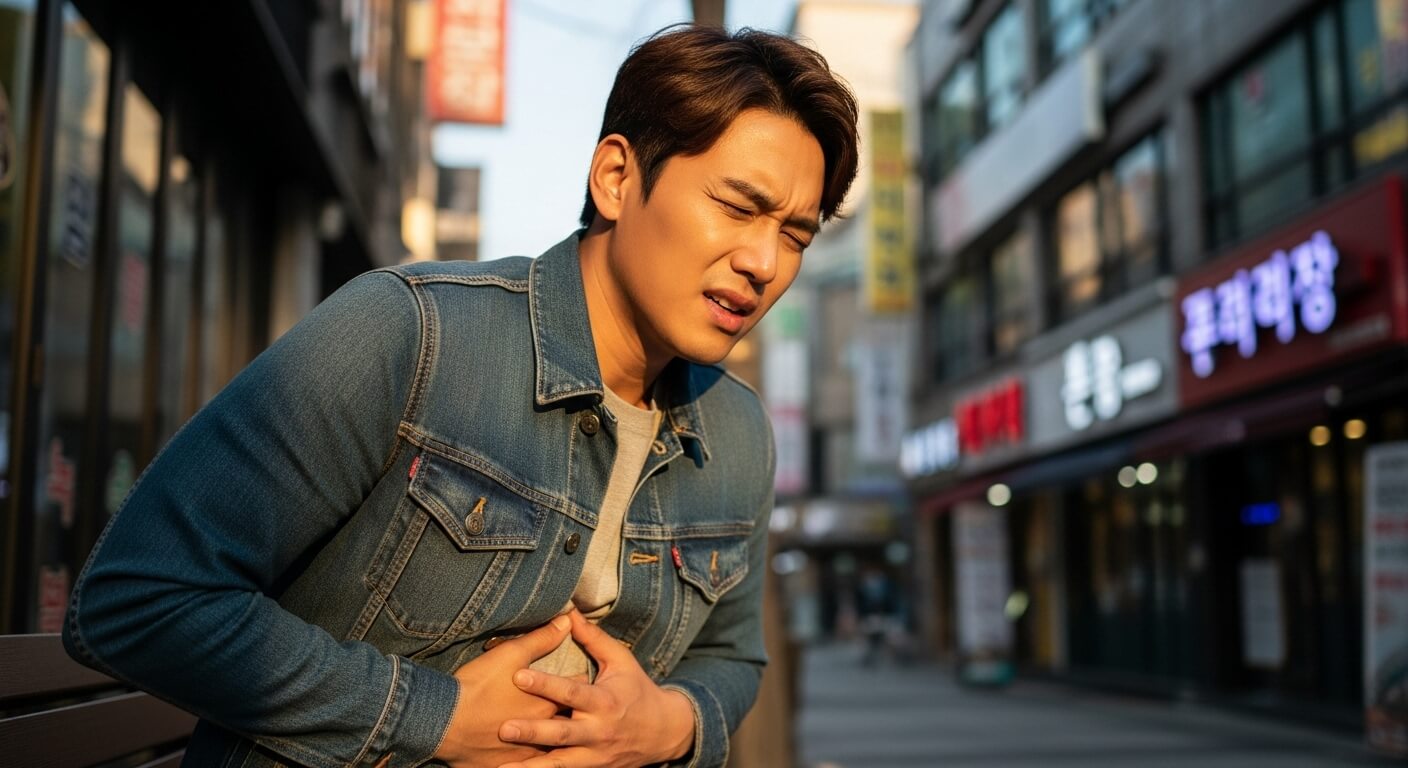 왼쪽 옆구리 통증 의심되는병