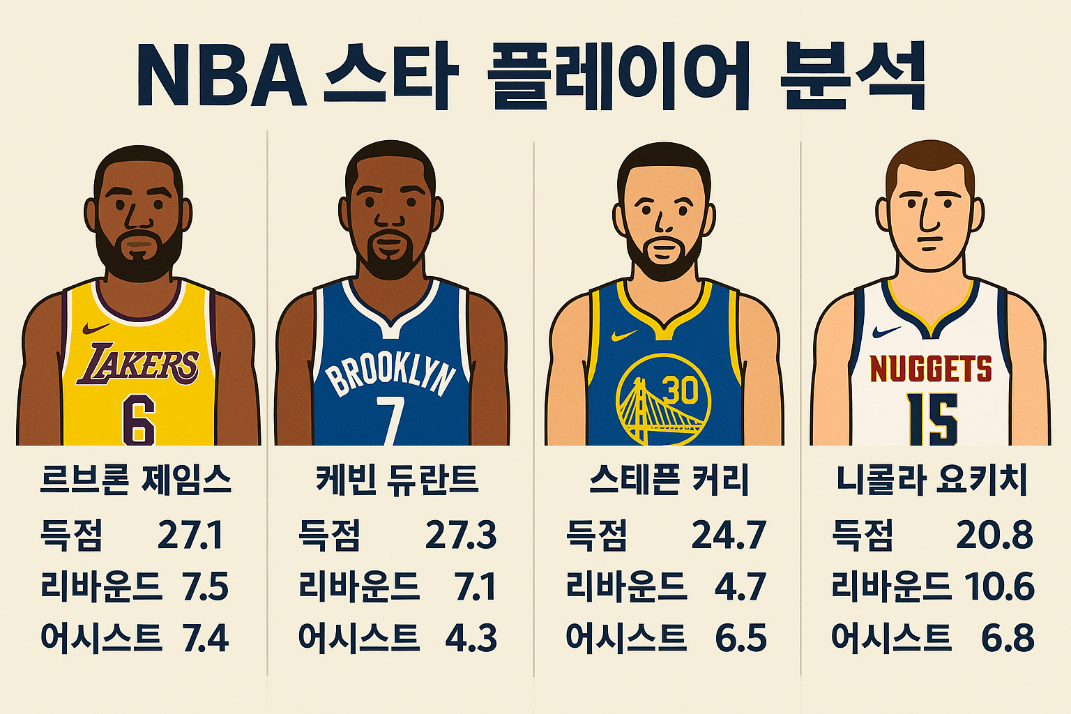 농구 NBA 스타 플레이어 분석 – 최고의 활약상과 비밀 훈련법