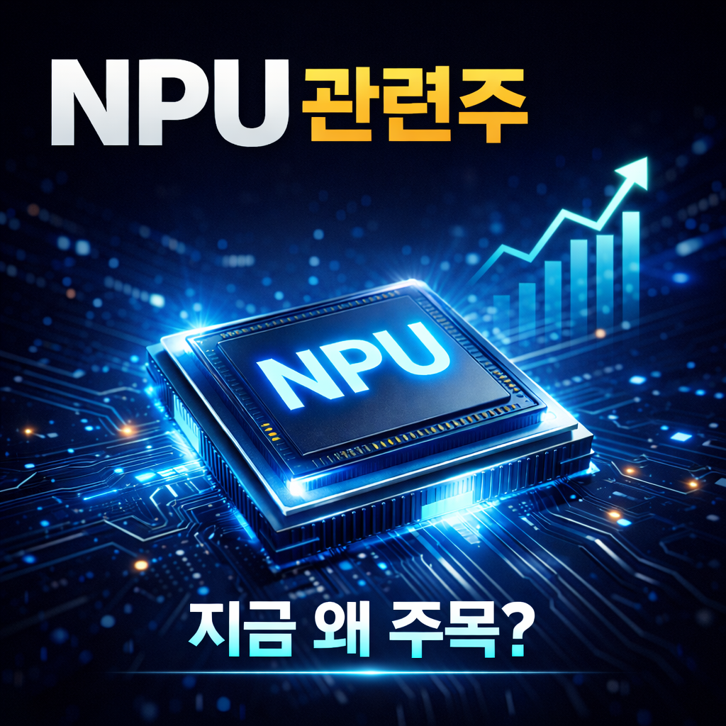 NPU 관련주 반도체, AI 반도체 시장과 함께 보는 법