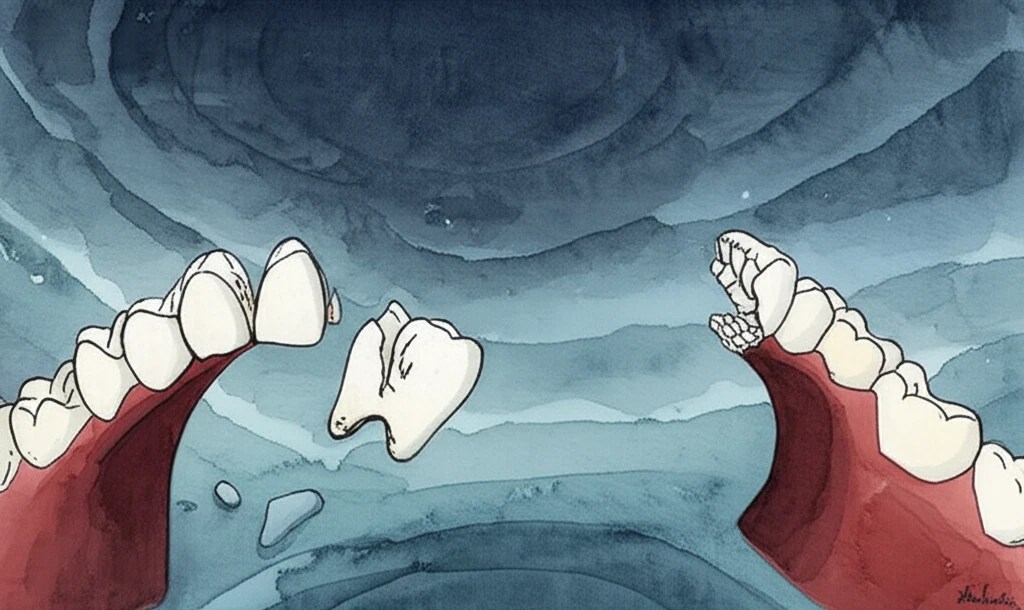 심리 분석: 꿈 속 앞니, 어금니 빠