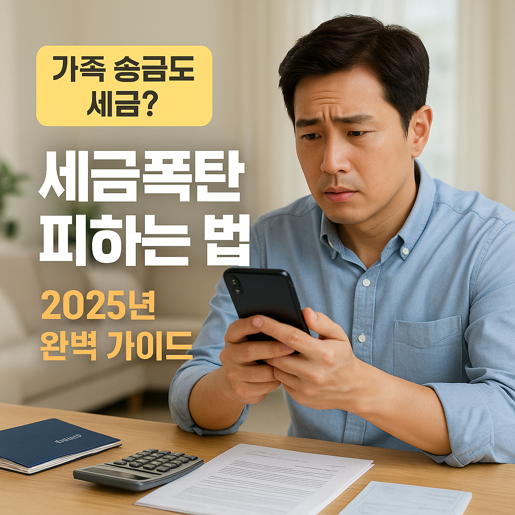 가족 송금 세금폭탄 피하는 법
