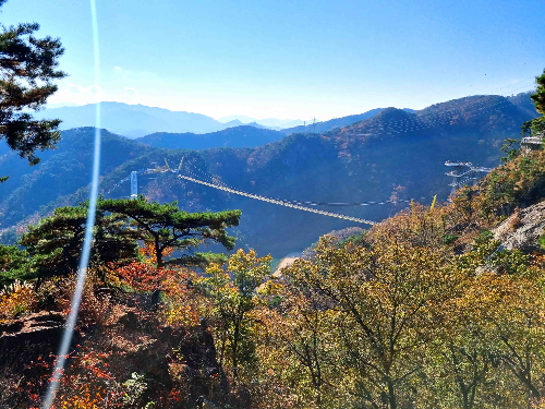 원주 소금산 그랜드밸리, 소금산 출렁다리, 소금산 울렁다리, 잔도길