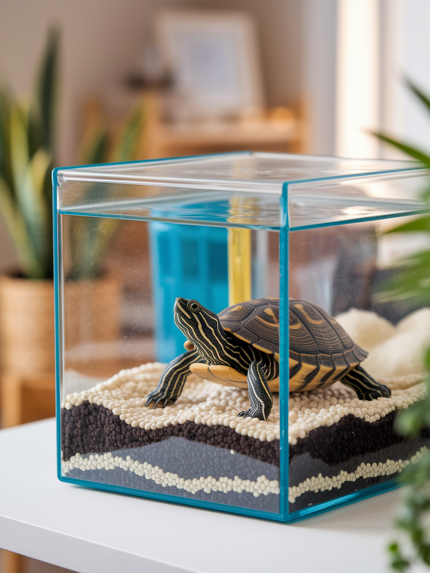 거북이를 집에서 키우는 법 &ndash; 사육장 세팅부터 먹이까지