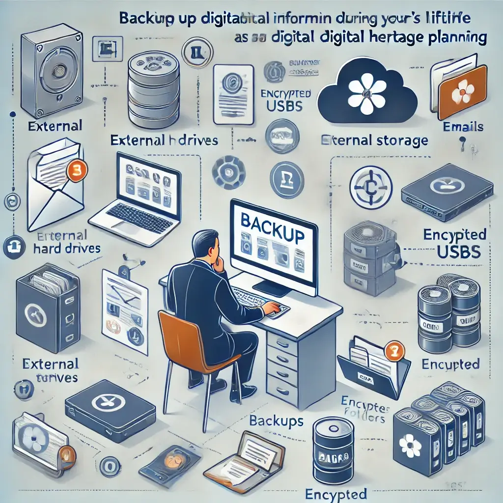 디지털 유산 관련 사진