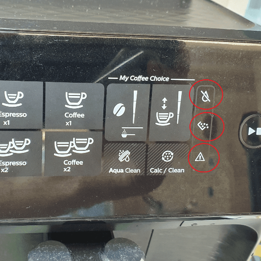 필립스-커피머신-경고등-오류-해결-방법