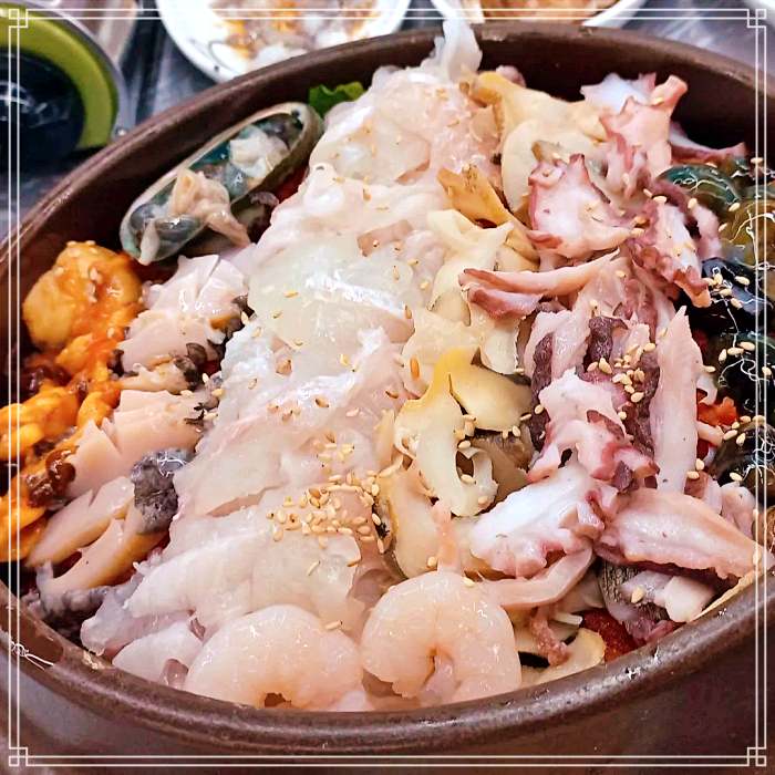 전남 여수 맛집 바다를 품은, 항아리물회