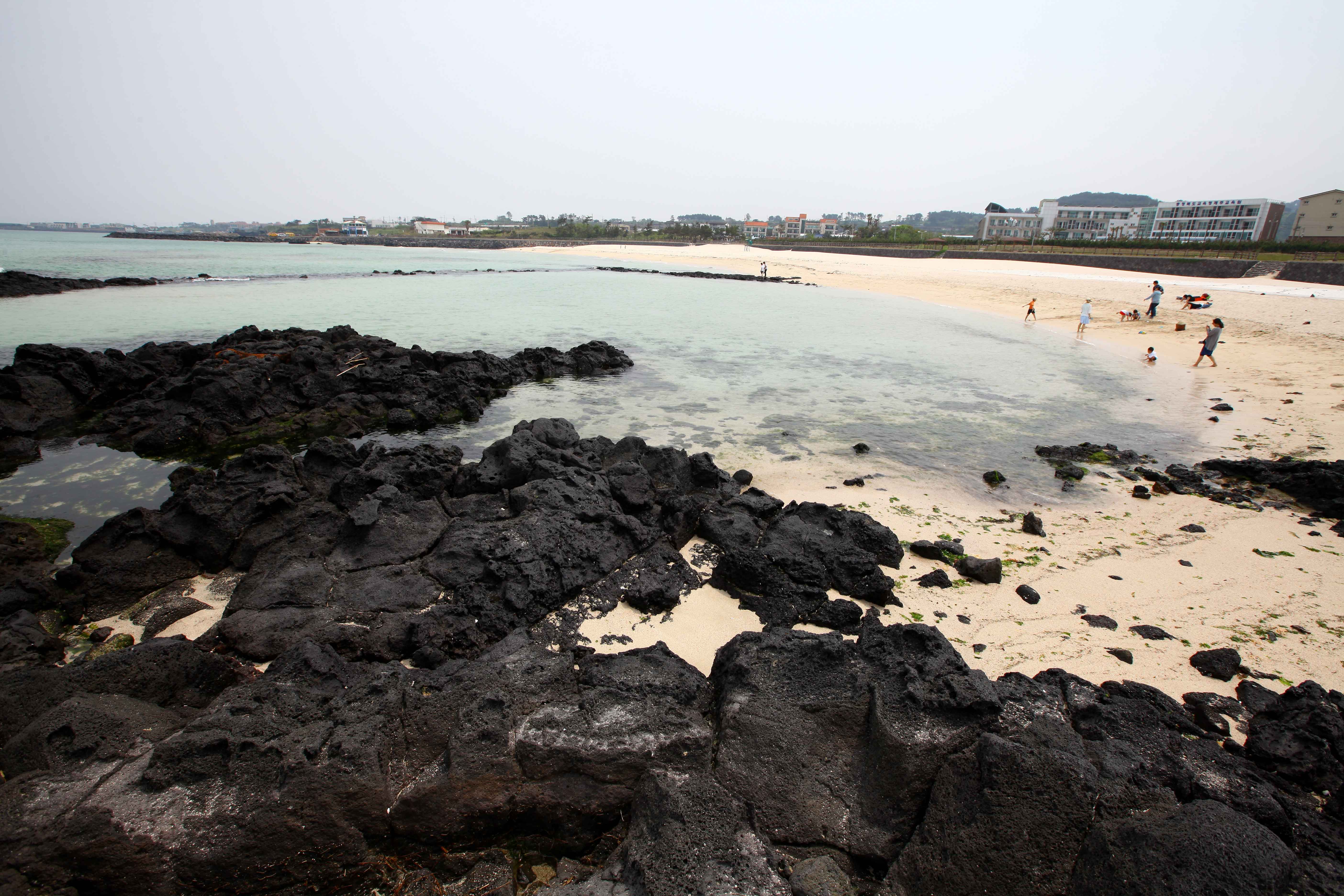 제주 곽지해수욕장 사진