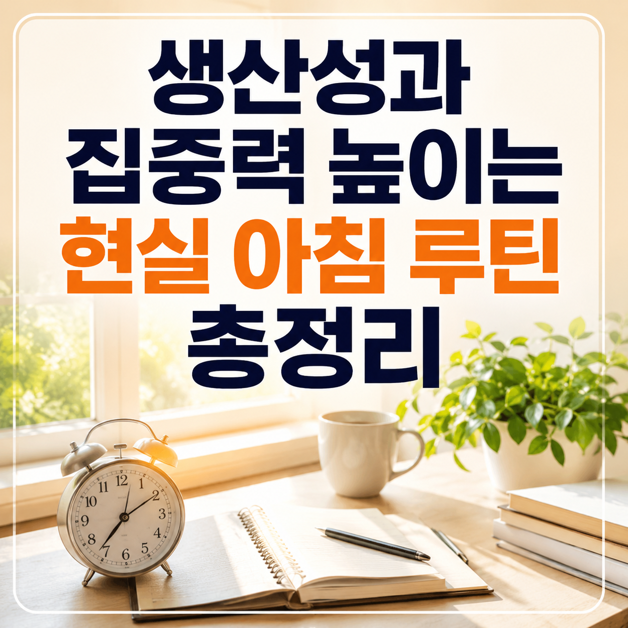 아침 루틴