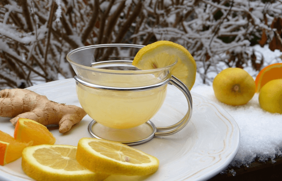 입덧에 좋은 음식 생강차와 과일들