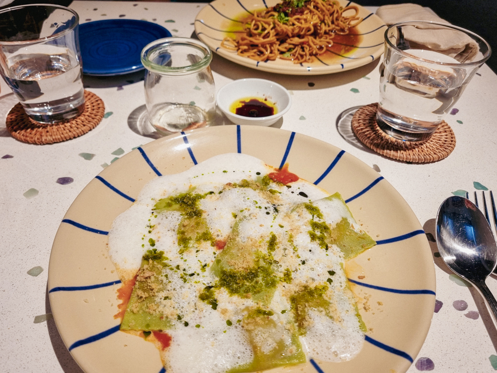 조스 쿠치나 레스토랑의 라비올리