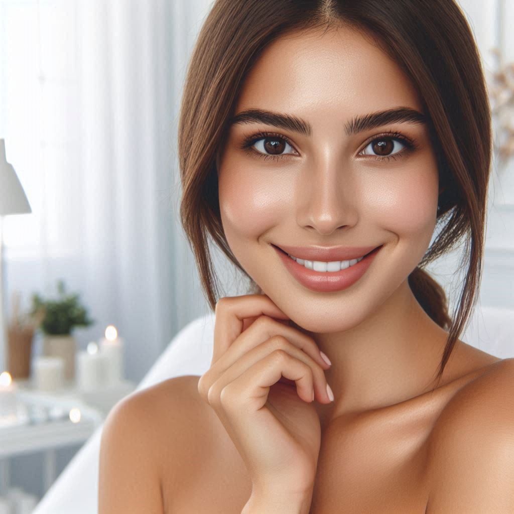 피부,체형관리 샵 배경