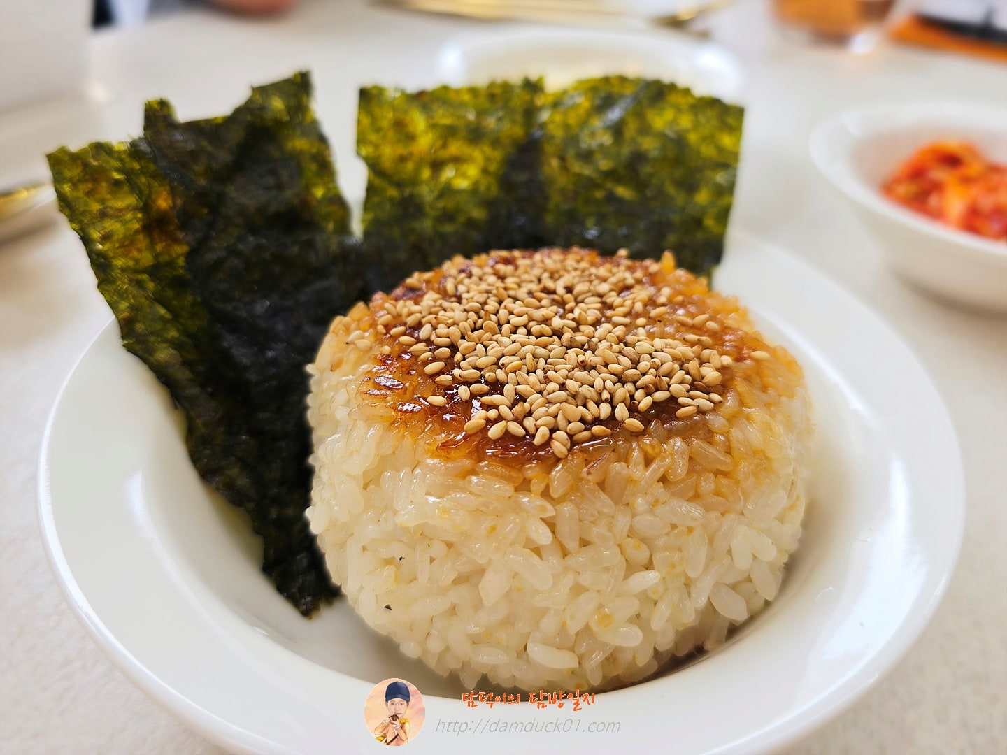 구운 저당 주먹밥 (참치마요)