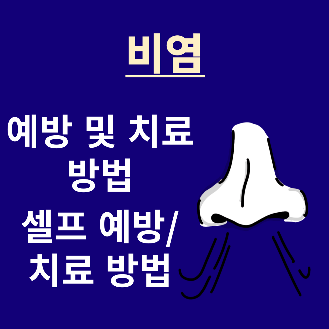 비염 예방 및 치료