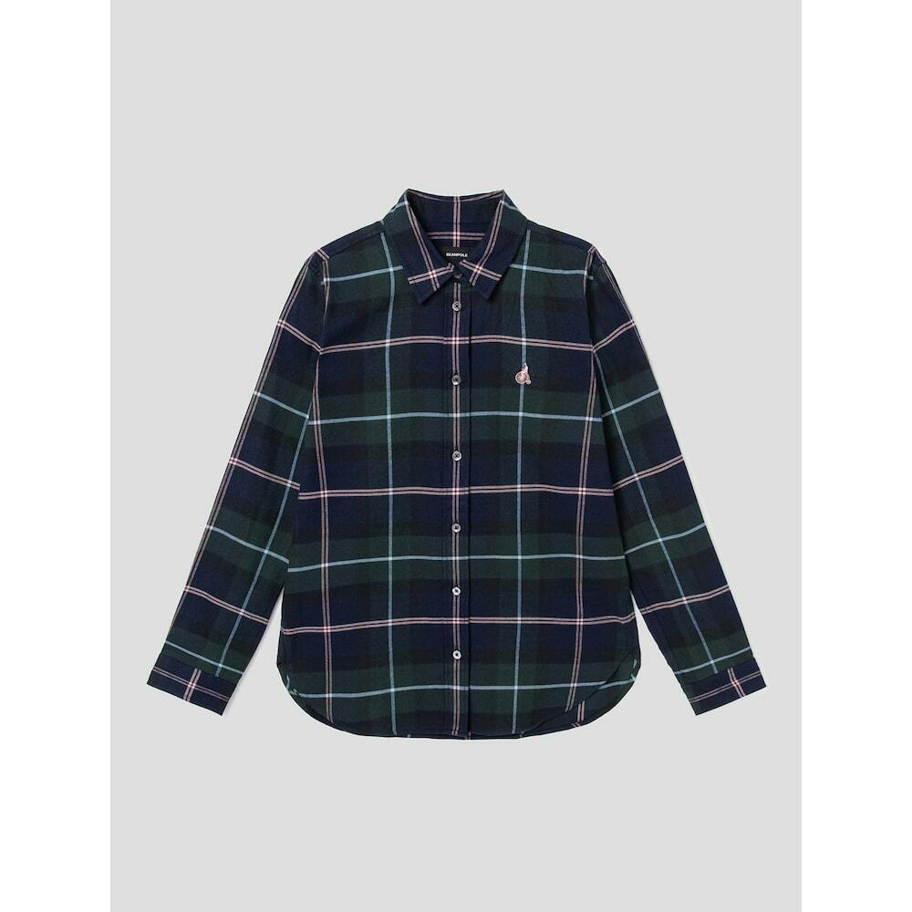 빈폴레이디스 Essential 코튼 체크 클래식핏 셔츠 BF2964UE1R