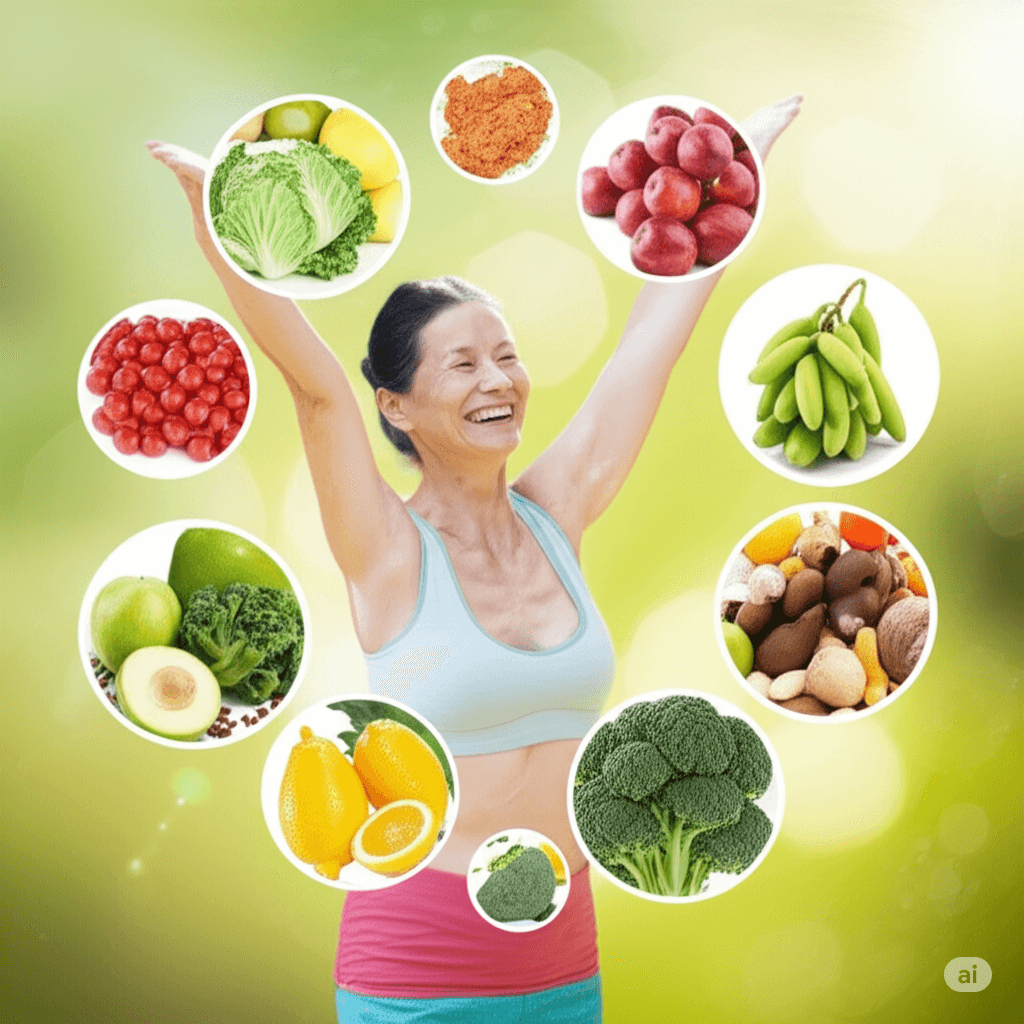 노화 방지에 도움이 되는 식단과 운동 실천법