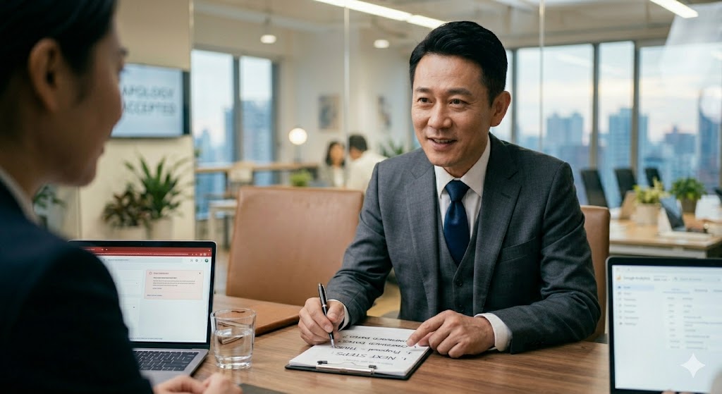 business meeting closing phrases secure commitment biz-engpro