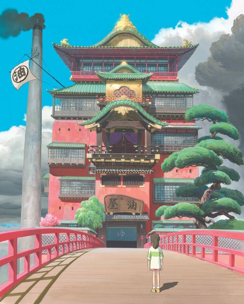 영화 센과 치히로의 행방불명 포스터