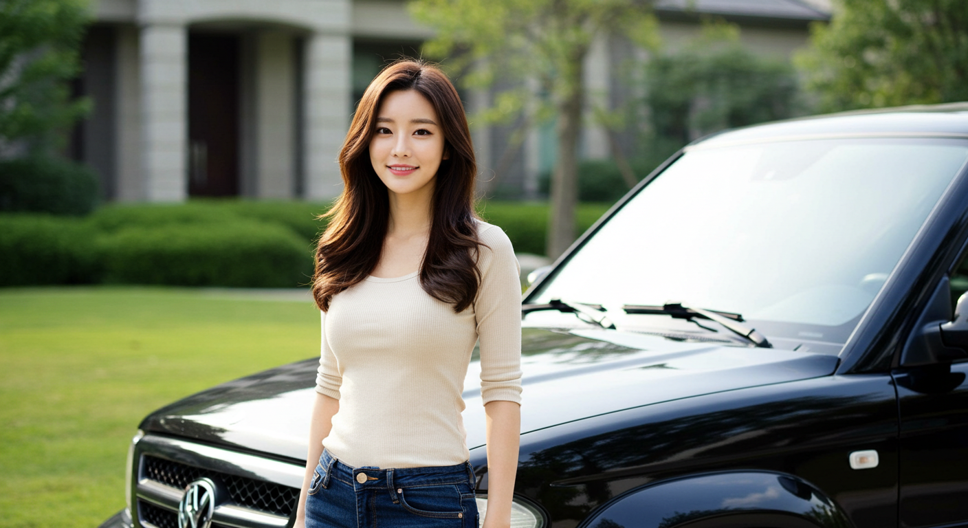 자동차 커튼 설치