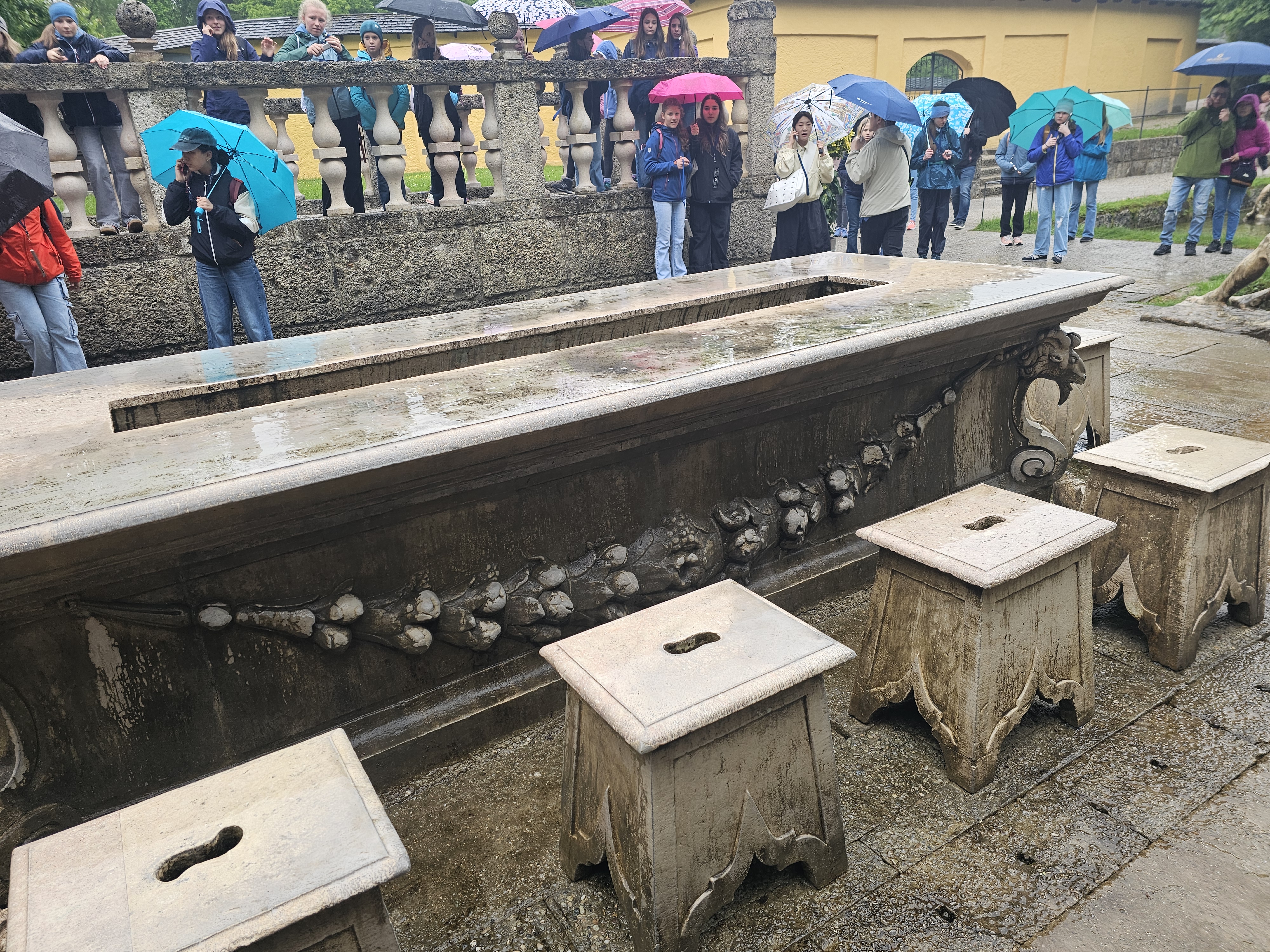 헬브룬 궁전 트릭분수