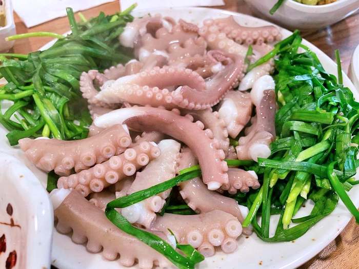 생생 정보마당 마포 공덕 산낙지 전골 낙지 철판 볶음 맛집