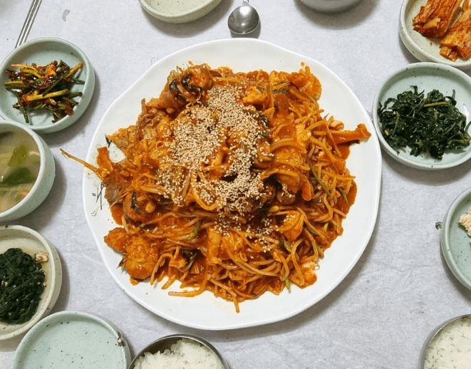 동네 한 바퀴 통영 아귀찜 맛집 아구찜 자매식당 위치