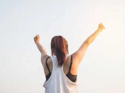 염색체에 대한 질병을 이겨낸 후 사진