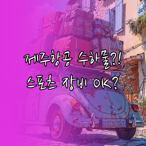 제주항공 수하물 규정 전화번호 스포츠..