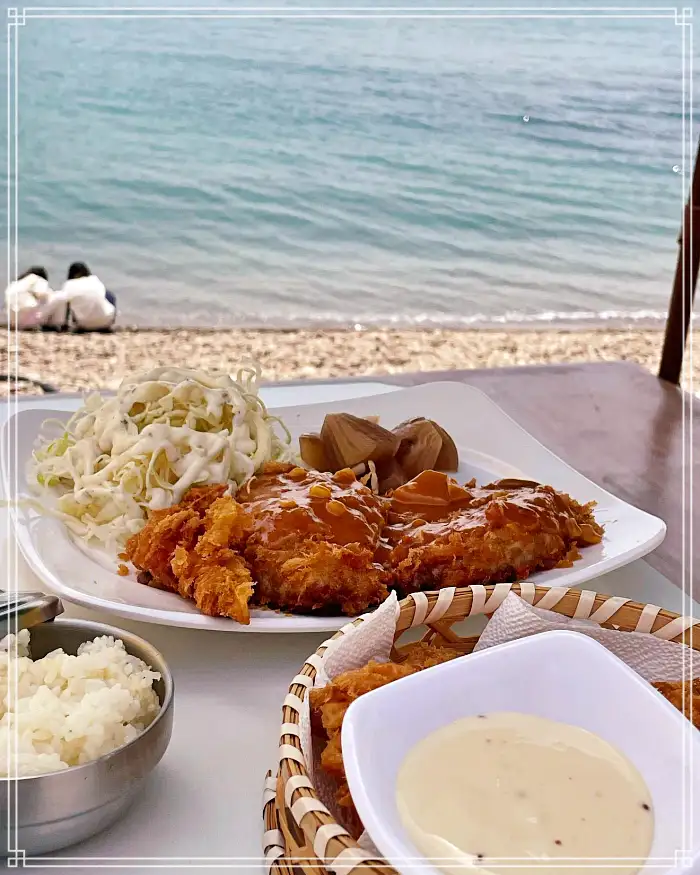 군산 선유도 맛집 해변 오션뷰 삼겹살