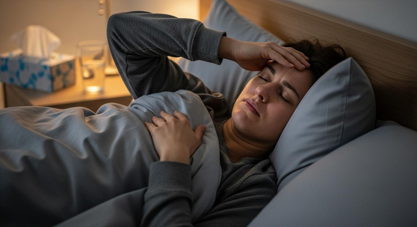 독감 증상 근육통