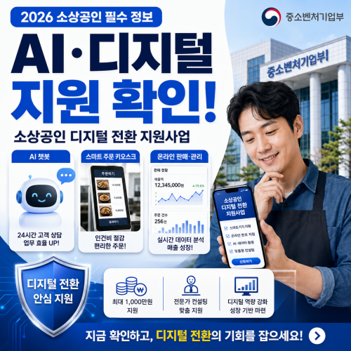 소상공인 디지털 전환 지원 안내