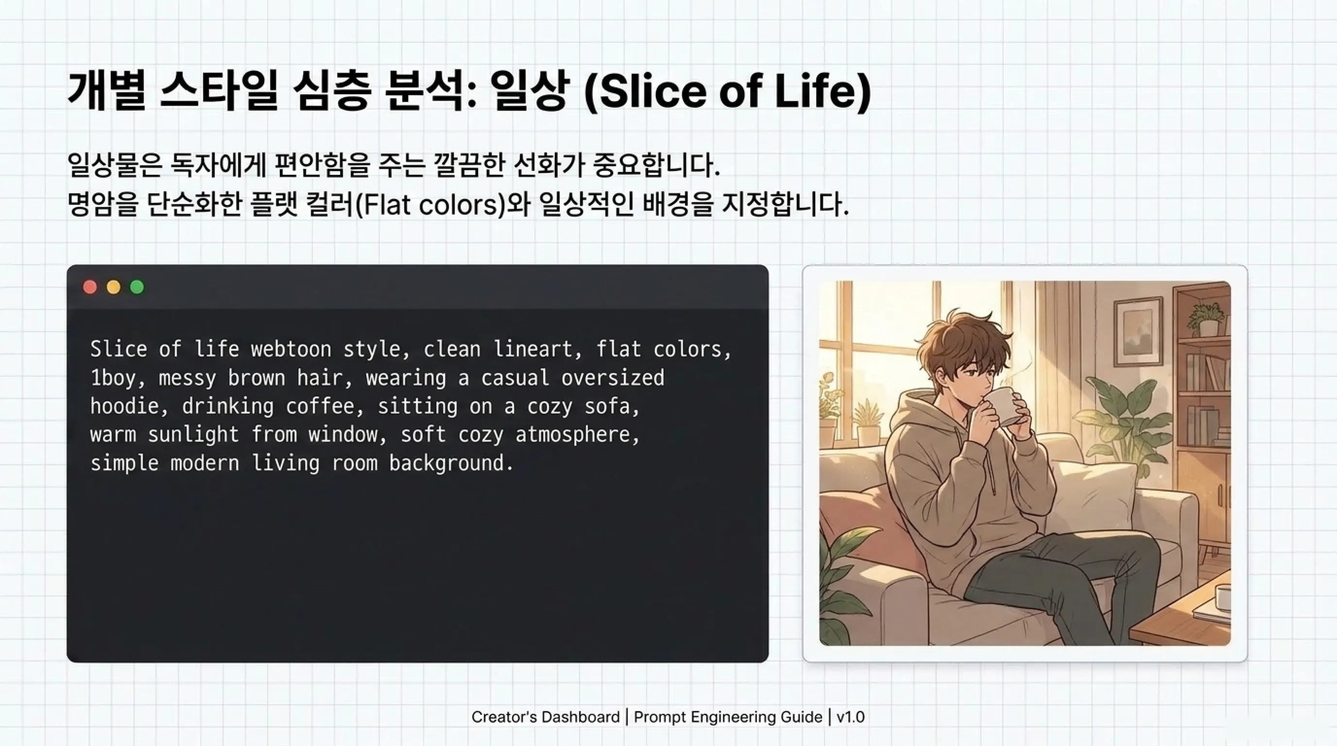 ChatGPT로 웹툰 스타일 캐릭터 이미지 만드는 방법 일상 스타일