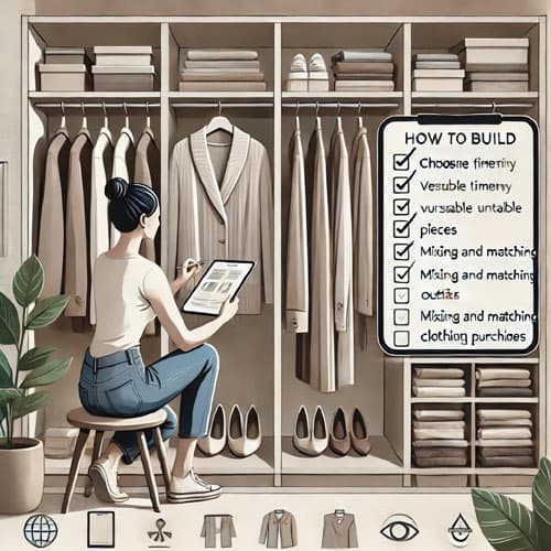 미니멀리즘 옷장 구축하는 방법 (Capsule Wardrobe)