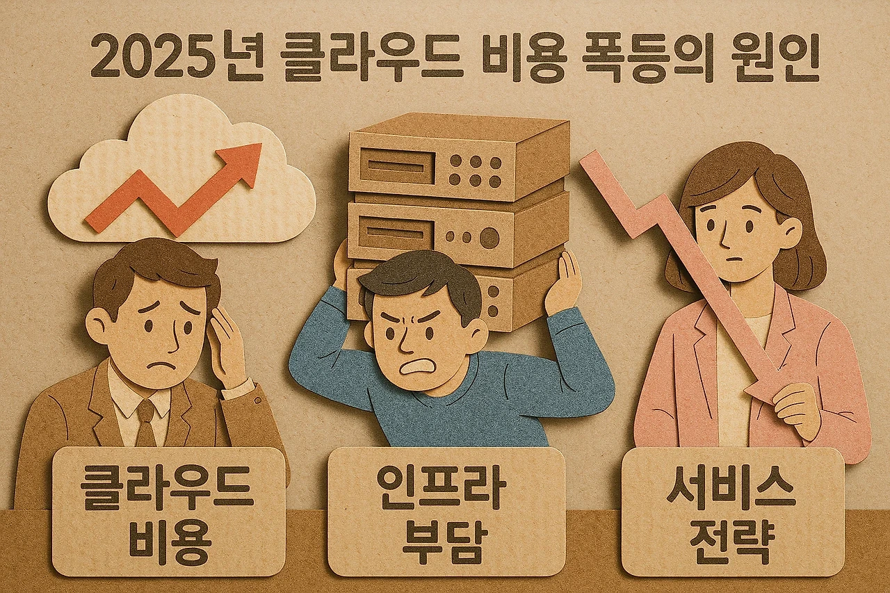 클라우드 비용 폭등 관련 이미지