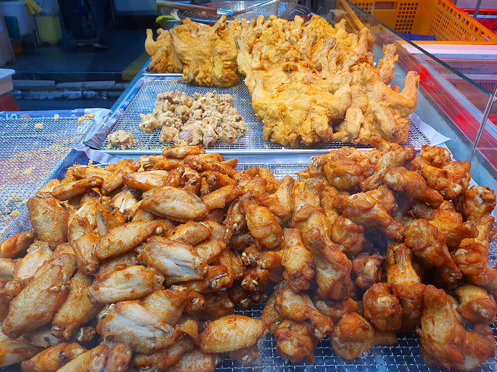성남 중앙시장 YES 닭강정